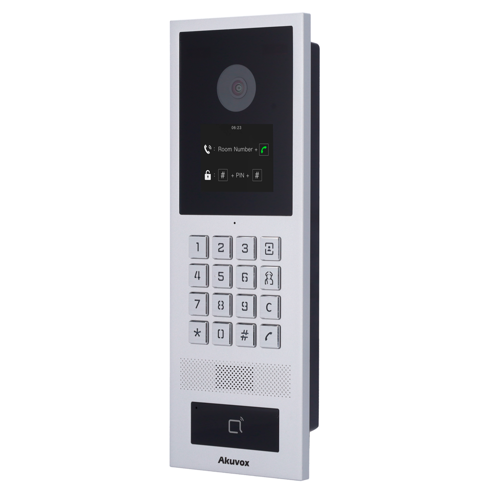 Akuvox S532 2MP PoE+ SIP Vandaalbestendige IK08 TFT 2.8" touchscreen Video Intercom