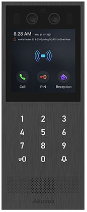 Akuvox X912S 2MP PoE+ SIP Vandaalbestendige IK10 TFT 4" touchscreen Video Intercom