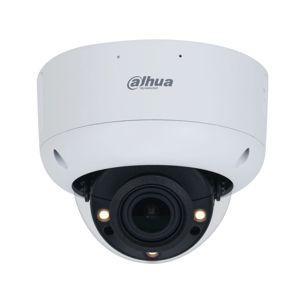 Dahua DH-IPC-HDBW5449R1P-ZE-LED-2712 4MP Full-color Vari-focale Warm LED Dome WizMind Netwerk Camera