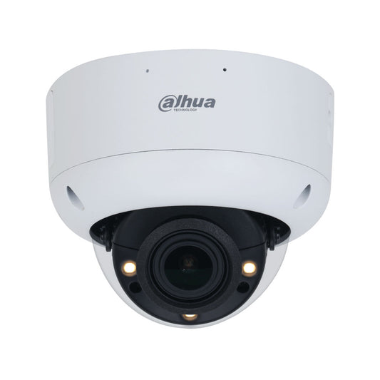 Dahua DH-IPC-HDBW5449R1P-ZE-LED-2712 4MP Full-color Vari-focale Warm LED Dome WizMind Netwerk Camera