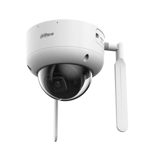 Dahua DH-IPC-HDBW3441DR1P-AST-4G-NL668EAU-0280B 4MP vaste lens 2.8mm IR 30m mic 4G PoE Dome IP camera