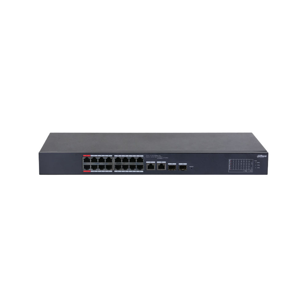 Dahua DH-CS4218-16ET-135 Cloud Managed 16 PoE 2 Combo 135W Switch