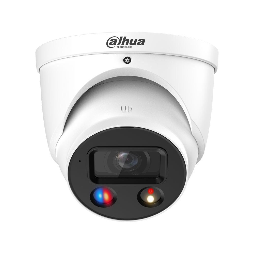 Dahua DH-IPC-HDW3549HP-AS-PV-0280B-S5-BLACK 5MP vaste lens 2.8mm Full Color IR 30m mic PoE Turret TiOC IP camera