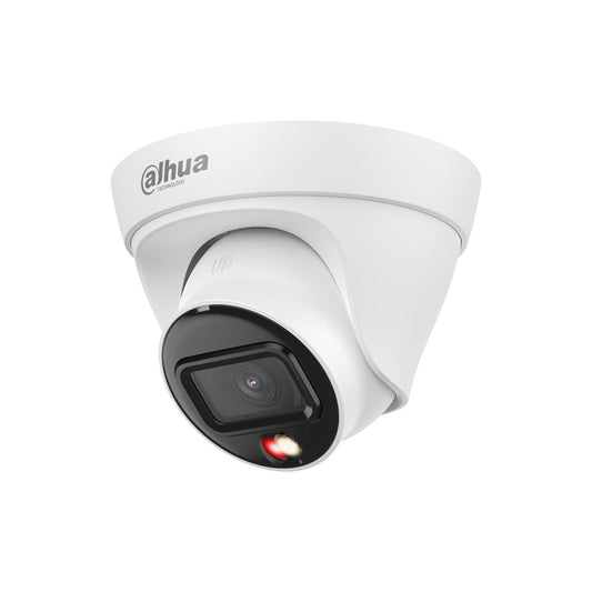 Dahua DH-IPC-HDW1239T1P-A-IL-0280B-S6 2MP vaste lens 2.8mm Full Color IR 20m mic PoE Turret IP camera