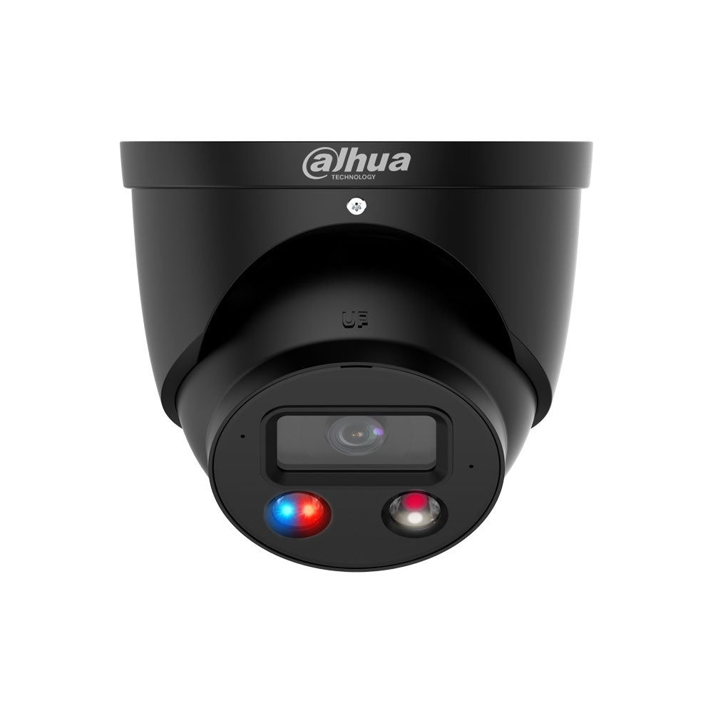 Dahua DH-IPC-HDW3549HP-AS-PV-0280B-S5-BLACK 5MP vaste lens 2.8mm Full Color IR 30m mic PoE Turret TiOC IP camera