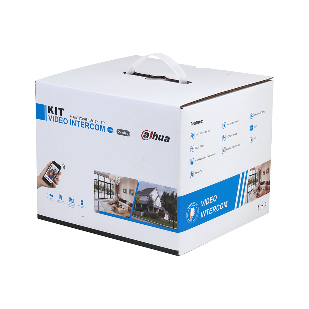 Dahua KTX01 2-draads WiFi intercom kit inbouw