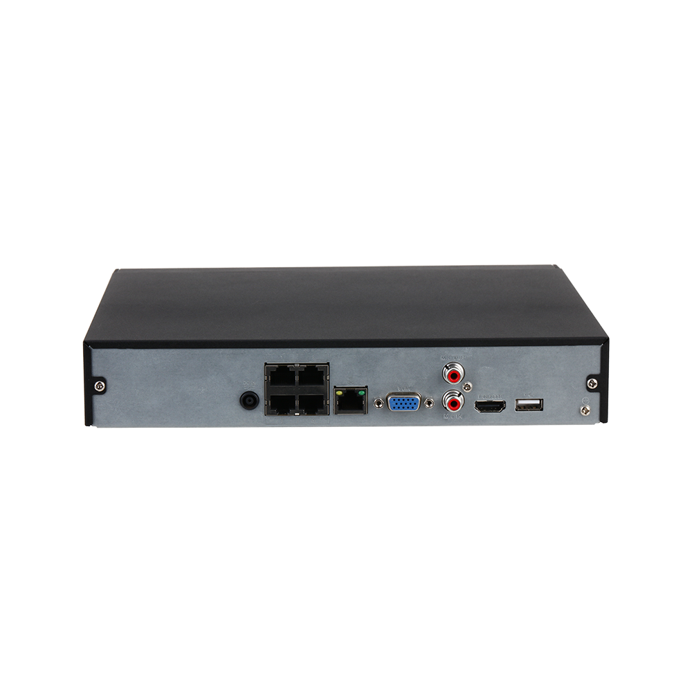 Dahua NVR4104HS-P-4KS2/L 4-kanaals PoE recorder