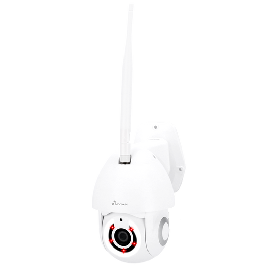 Nivian IPC-0S2 4MP WiFi IR10 m PT Autotracking Audio IP camera wit