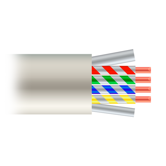 Safire CAT6 UTP CCA 100 meter LSZH kabel grijs