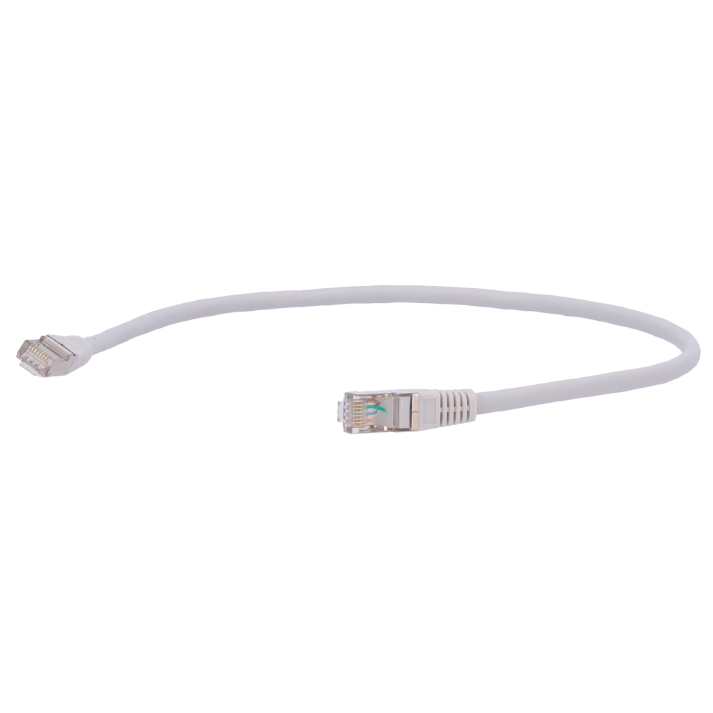 Safire CAT6A SFTP 100% koper patchkabel 0.3 meter wit