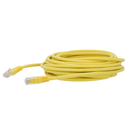 Safire CAT6 UTP halogeen vrij 5 meter CCA patchkabel geel