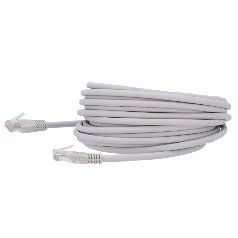 Safire CAT6 UTP halogeen vrij 15 meter CCA patchkabel wit