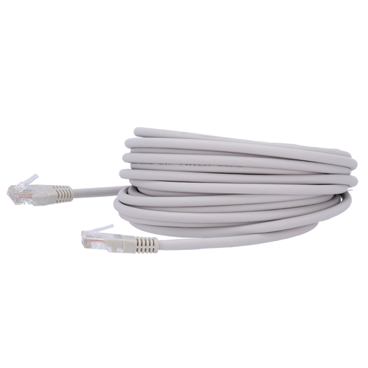 Safire CAT6 UTP halogeen vrij 30 meter CCA patchkabel wit