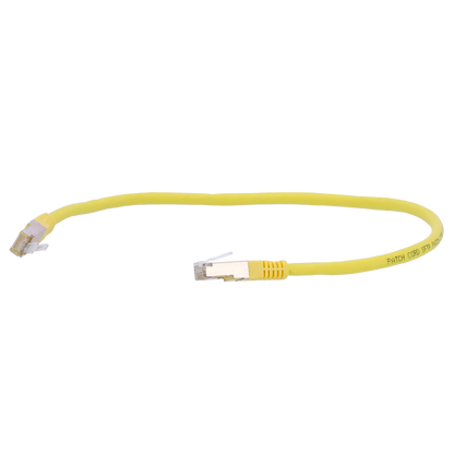 Safire CAT6A SFTP 100% koper patchkabel 1 meter geel