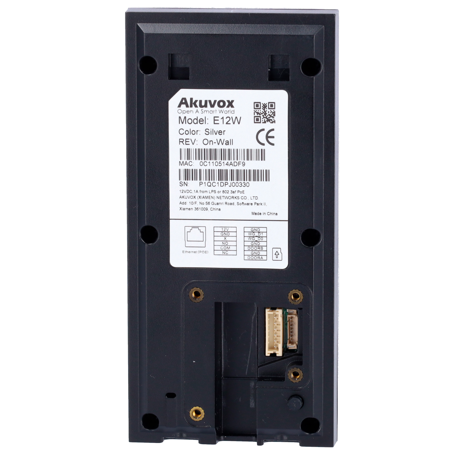 Akuvox E12S PoE SIP Opbouw IP Video Door Station