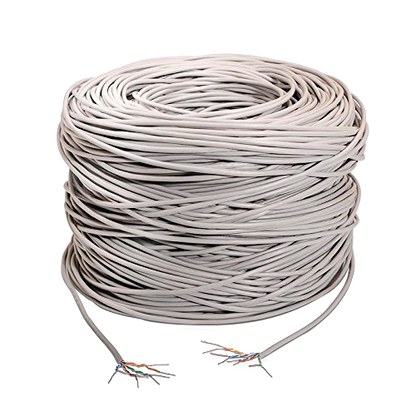 Safire CAT5E UTP 100% koper 305 meter kabel grijs