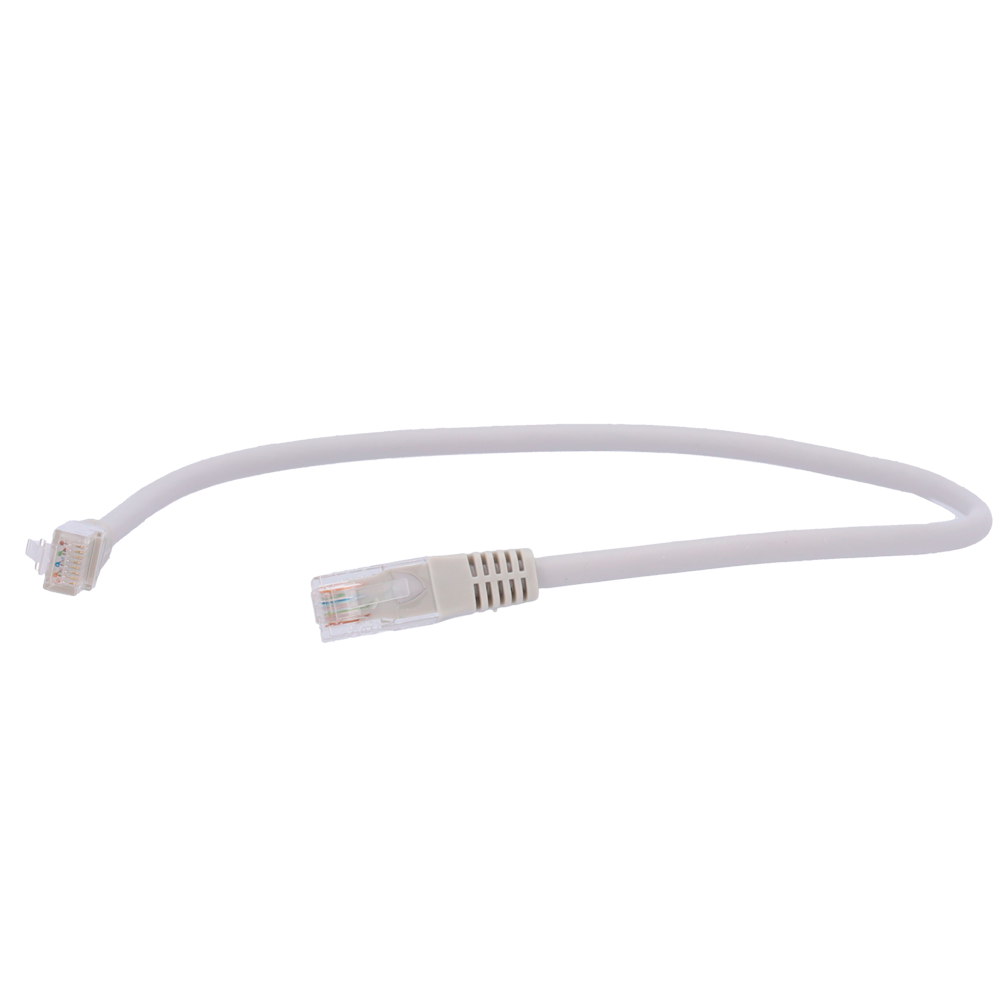 Safire CAT6 UTP halogeen vrij 0.3 meter CCA patchkabel wit