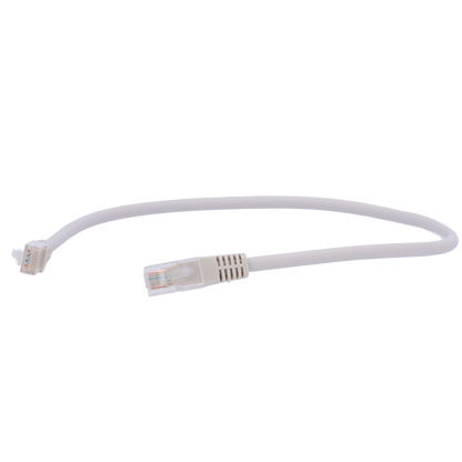 Safire CAT6 UTP halogeen vrij 0.3 meter CCA patchkabel wit