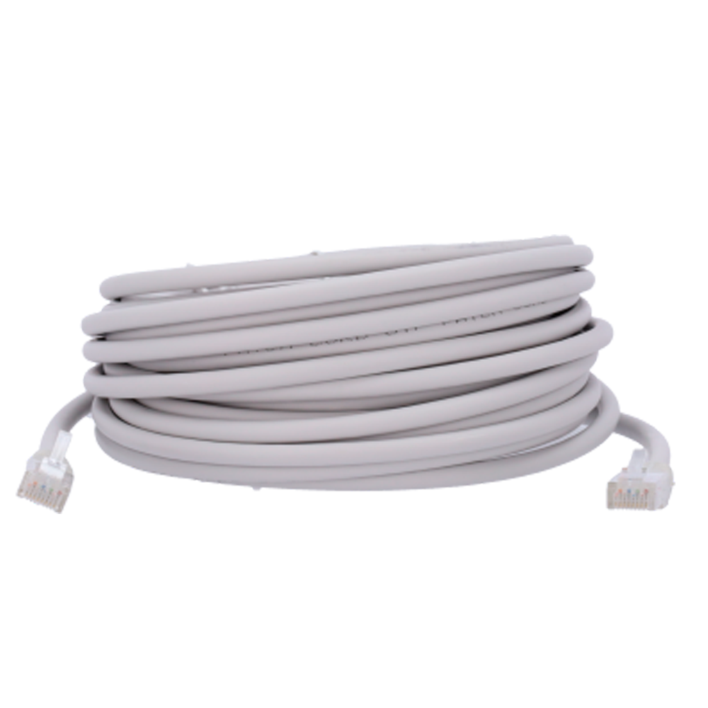 Safire CAT6 UTP halogeen vrij 30 meter CCA patchkabel wit