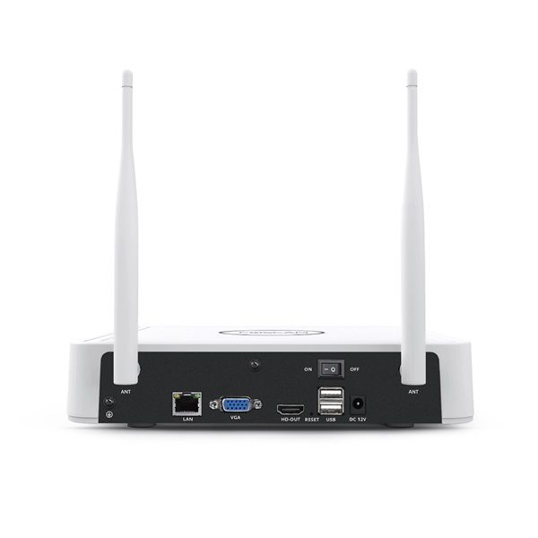 Foscam FN8108W-B4-1T 3MP 8-kanaals WiFi beveiligingsset wit