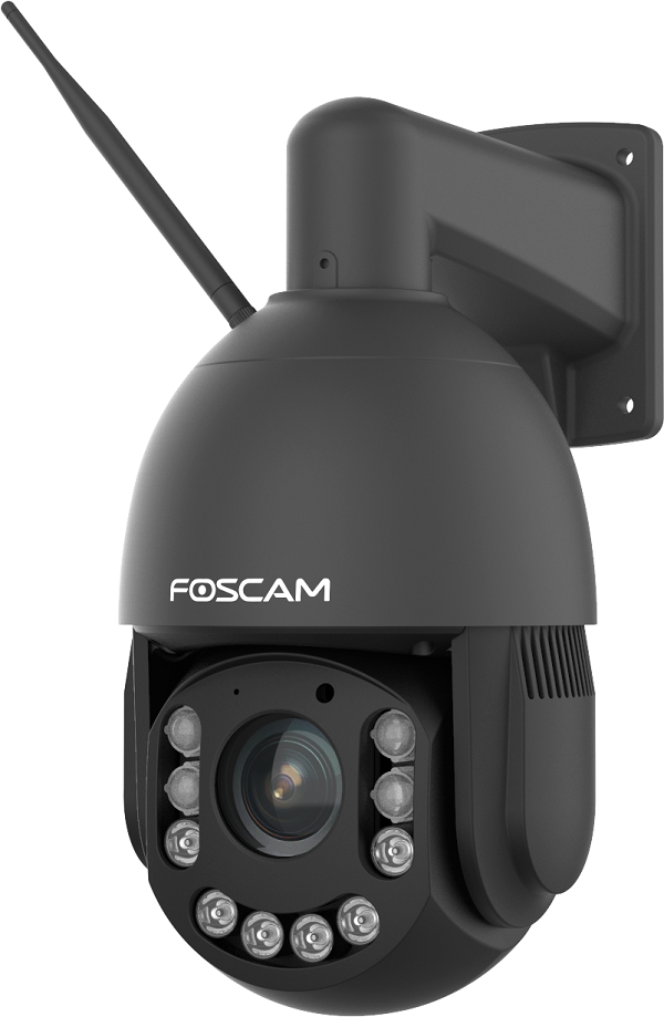 Foscam SD4H 4MP Dual-Band WiFi PTZ IP camera zwart