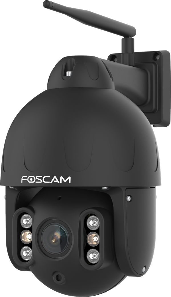 Foscam SD8P 8MP Dual-Band WiFi PTZ outdoor IP camera zwart