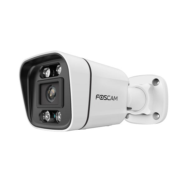 Foscam V5EP 5MP persoons- en voertuigdetectie PoE IP camera wit