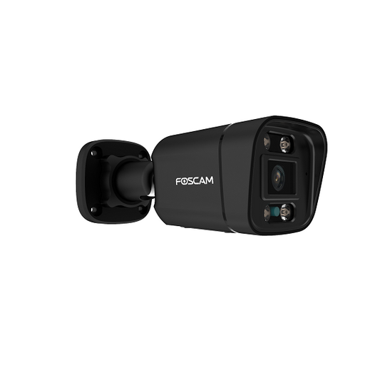 Foscam V5EP 5MP persoons- en voertuigdetectie PoE IP camera zwart