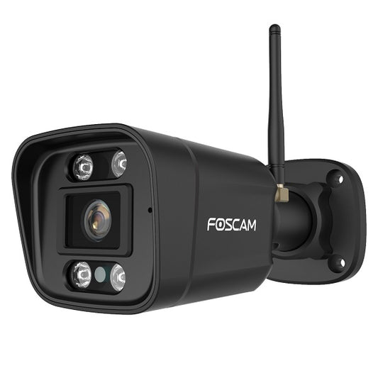 Foscam V5P 5MP dual-band geluid- en lichtalarm WiFi IP camera zwart