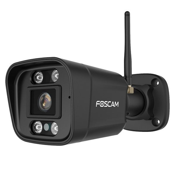 Foscam V8P 4K/8MP dual-band WiFi geluid- en lichtalarm Bullet IP camera zwart