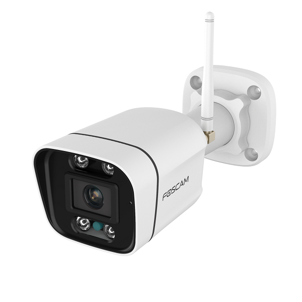 Foscam V5P 5MP dual-band geluid- en lichtalarm WiFi IP camera wit