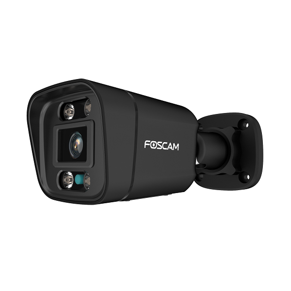 Foscam V8EP 8MP persoons- en voertuigdetectie PoE Bullet IP camera zwart